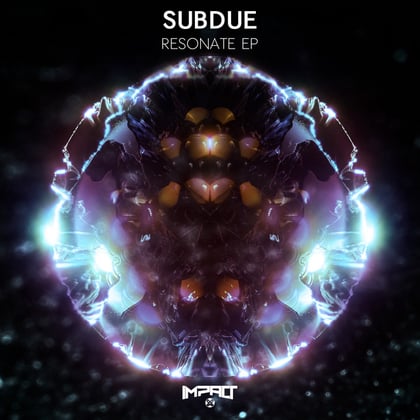 Resonate album by Subdue - Drum and Bass Cover Art
