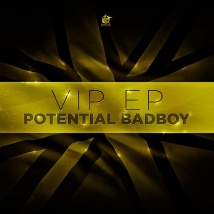 VIP EP album by Potential Badboy - Drum and Bass Cover Art