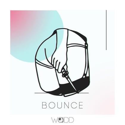 Bounce album by Dirtyphonics & Wodd - Drum and Bass Cover Art