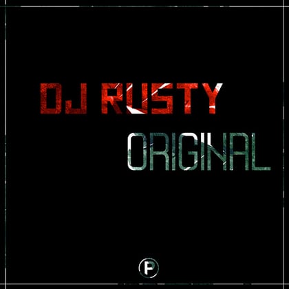 Original album by DJ Rusty - Drum and Bass Cover Art