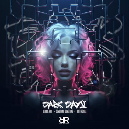 Dark Days album by Something Something - Drum and Bass Cover Art