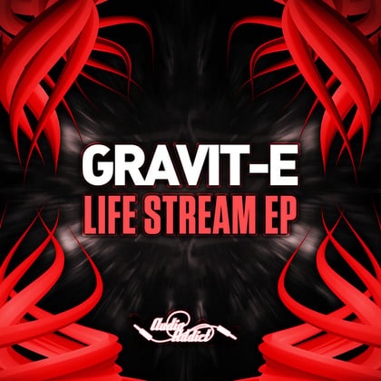 Life Stream album by Gravit-E - Drum and Bass Cover Art