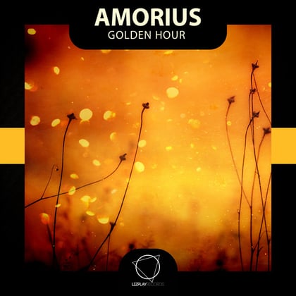 Golden Hour album by Amorius - Drum and Bass Cover Art