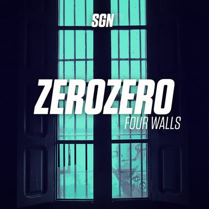 Four Walls album by ZeroZero - Drum and Bass Cover Art