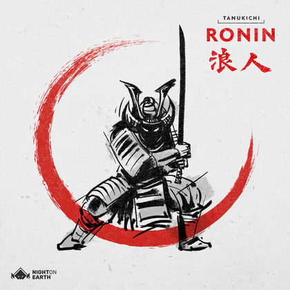 Ronin album by Tanukichi - Drum and Bass Cover Art