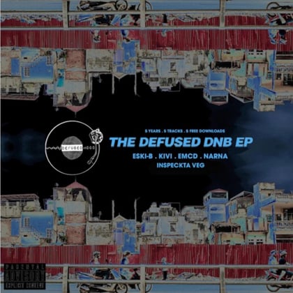 Badman Opps album by EMCD - Drum and Bass Cover Art