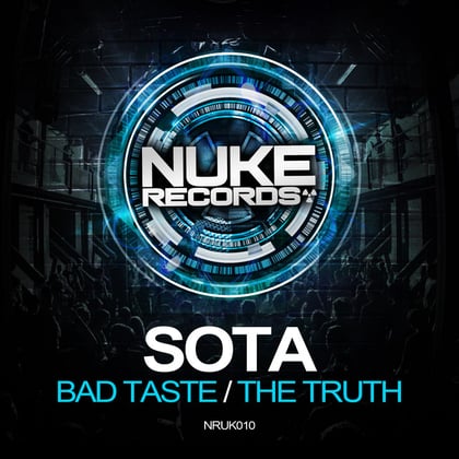 Bad Taste/The Truth album by SOTA - Drum and Bass Cover Art
