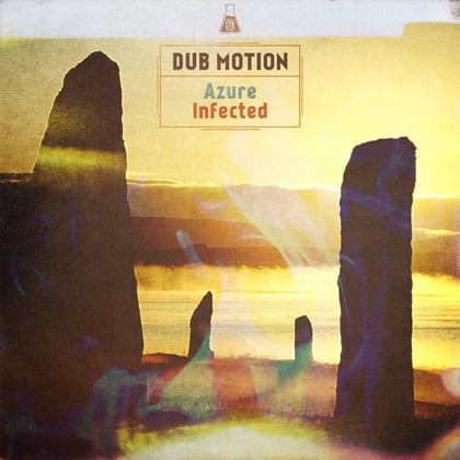 Azure / Infected album by Dub Motion - Drum and Bass Cover Art