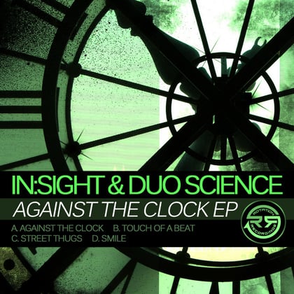 Against The Clock EP album by Duo Science - Drum and Bass Cover Art