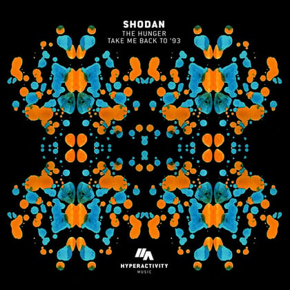 The Hunger / Take Me Back To '93 album by Shodan - Drum and Bass Cover Art