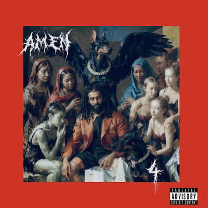 AMEN 4 album by Camo - Drum and Bass Cover Art