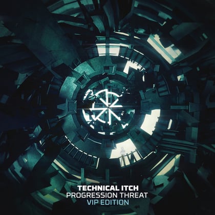 Progression Threat Vip Edition album by Technical Itch - Drum and Bass Cover Art