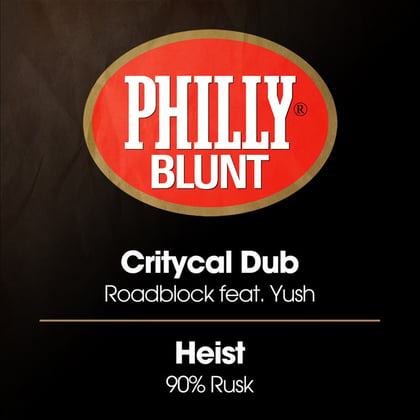 Roadblock / 90% Rusk album by Zero G, Critycal Dub & Heist - Drum and Bass Cover Art
