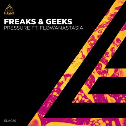 Pressure album by Freaks & Geeks - Drum and Bass Cover Art