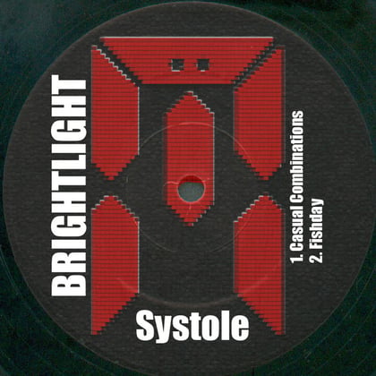 Systole album by Brightlight - Drum and Bass Cover Art