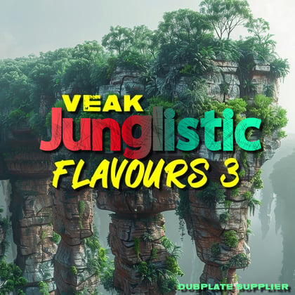 Junglistic Flavours Volume 3 album by Veak - Drum and Bass Cover Art