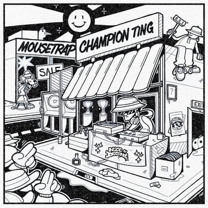 Champion Ting / Mouse Trap album by Voltage - Drum and Bass Cover Art