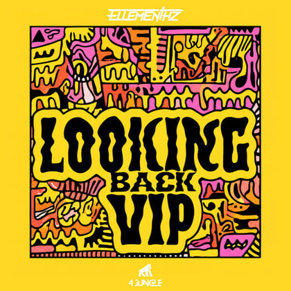 Looking Back album by Ellementhz - Drum and Bass Cover Art