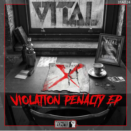 Violation Penalty album by Vital - Drum and Bass Cover Art