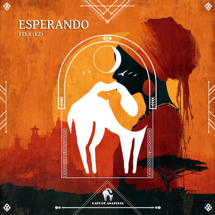 Esperando album by Tengu, Fela (KZ) & Cafe De Anatolia - Drum and Bass Cover Art