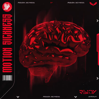 Motion Sickness album by R3IDY - Drum and Bass Cover Art
