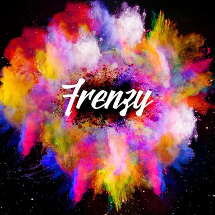 Frenzy album by Jenske - Drum and Bass Cover Art