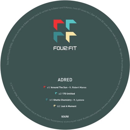 Fourfit EP 06 album by Adred - Drum and Bass Cover Art