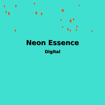 Neon Essence album by Digital - Drum and Bass Cover Art
