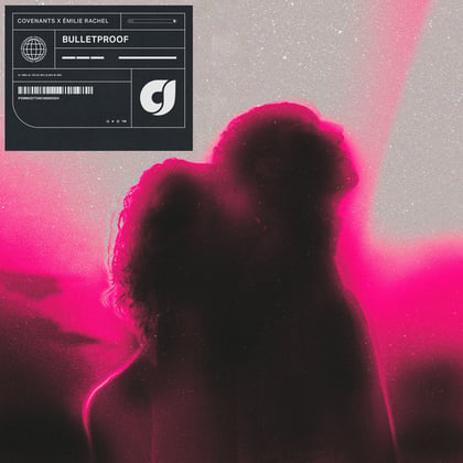 Bulletproof album by Captain Bass, Covenants & Émilie Rachel - Drum and Bass Cover Art