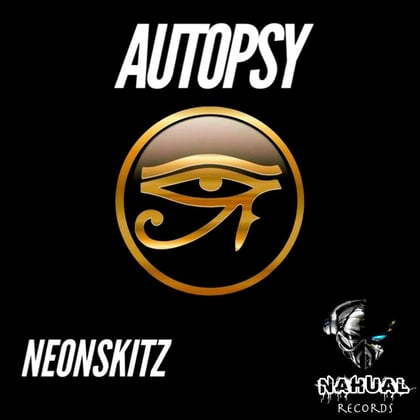 Autopsy album by Neonskitz - Drum and Bass Cover Art