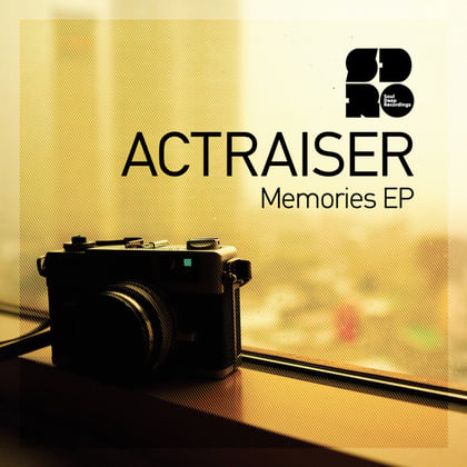 Memories album by Actraiser - Drum and Bass Cover Art