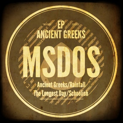 Ancient Greeks Ep album by MSDOS - Drum and Bass Cover Art