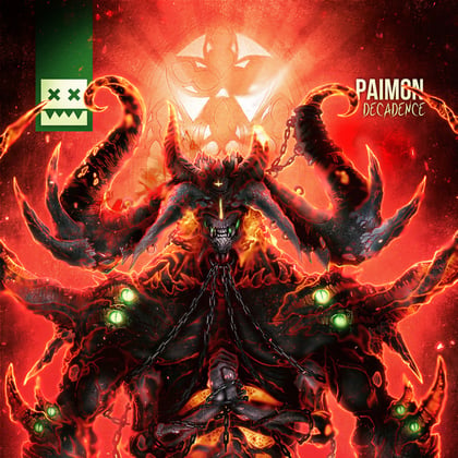 Decadence album by Paimon - Drum and Bass Cover Art