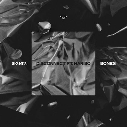 Disconnect / Bones album by skantia - Drum and Bass Cover Art