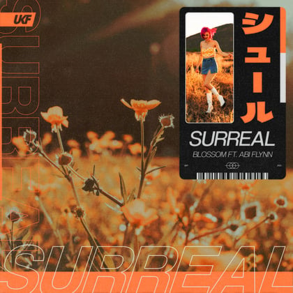 Surreal album by DJ Zinc, Blossom & Abi Flynn - Drum and Bass Cover Art
