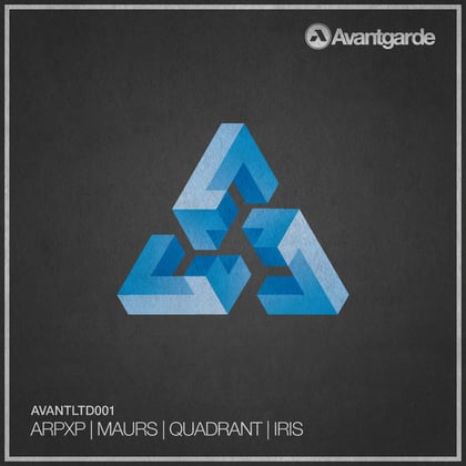 Avantgarde LTD 01 album by DEAD BATTERY, Arp XP, Quadrant, Maurs & Iris - Drum and Bass Cover Art