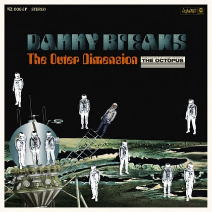 The Outer Dimension album by Danny Breaks - Drum and Bass Cover Art