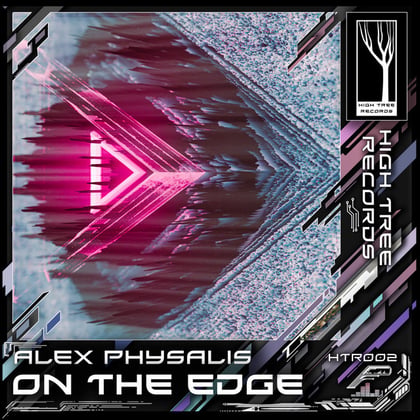On the Edge album by Alex Physalis - Drum and Bass Cover Art