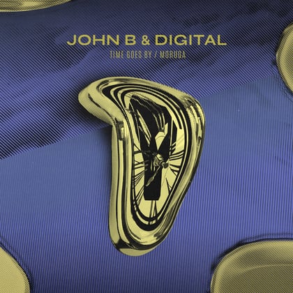 Time Goes By / Moruga album by John B & Digital - Drum and Bass Cover Art