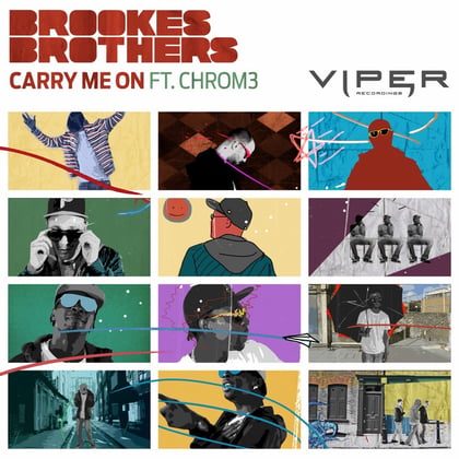 Carry Me On album by Brookes Brothers - Drum and Bass Cover Art