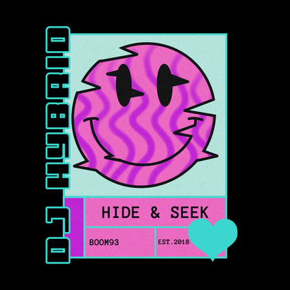 Hide & Seek album by DJ Hybrid - Drum and Bass Cover Art