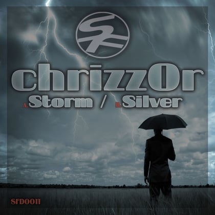 Storm / Silver album by Chrizz0r - Drum and Bass Cover Art