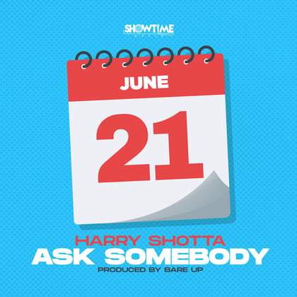 Ask Somebody album by Harry Shotta - Drum and Bass Cover Art