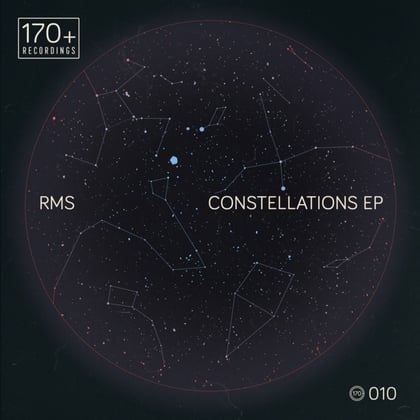 Constellations EP album by RMS - Drum and Bass Cover Art