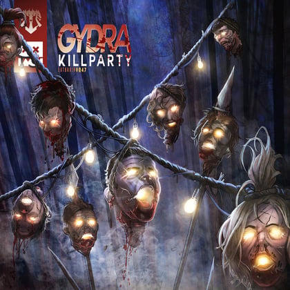 Killparty EP album by Gydra - Drum and Bass Cover Art