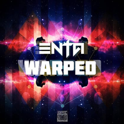 Warped album by enta - Drum and Bass Cover Art