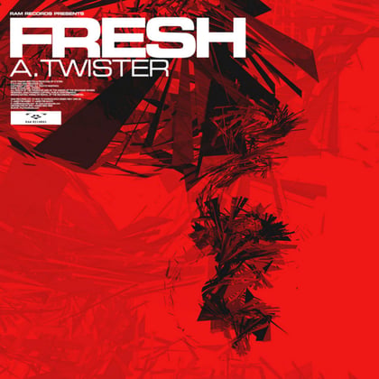 Twister album by DJ Fresh - Drum and Bass Cover Art