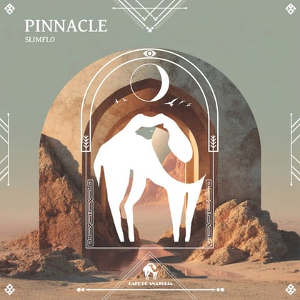 Pinnacle album by Tengu, SLIMFLO & Cafe De Anatolia - Drum and Bass Cover Art