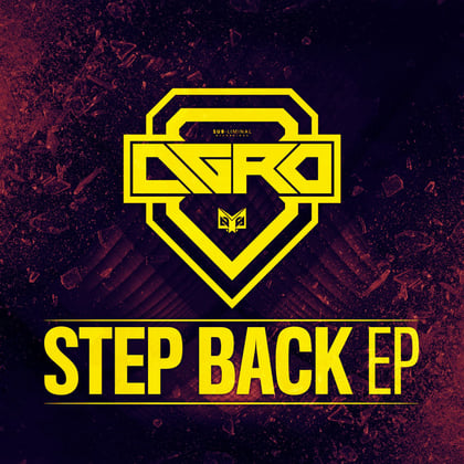 Step Back album by Agro - Drum and Bass Cover Art
