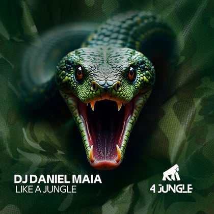 Like a Jungle album by DJ Daniel Maia - Drum and Bass Cover Art